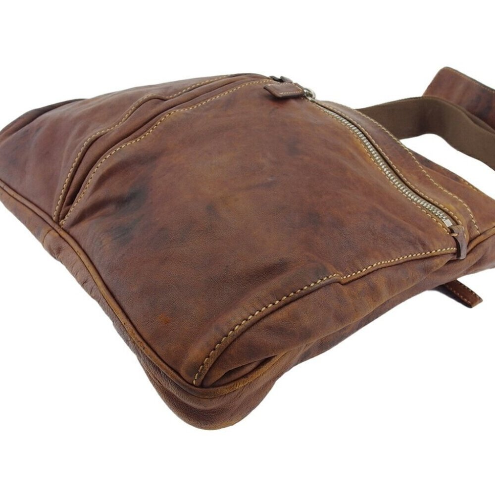 PRADA Shoulder Bag Brown Women VA0622 Authentic secondhand - Picture 2 of 8